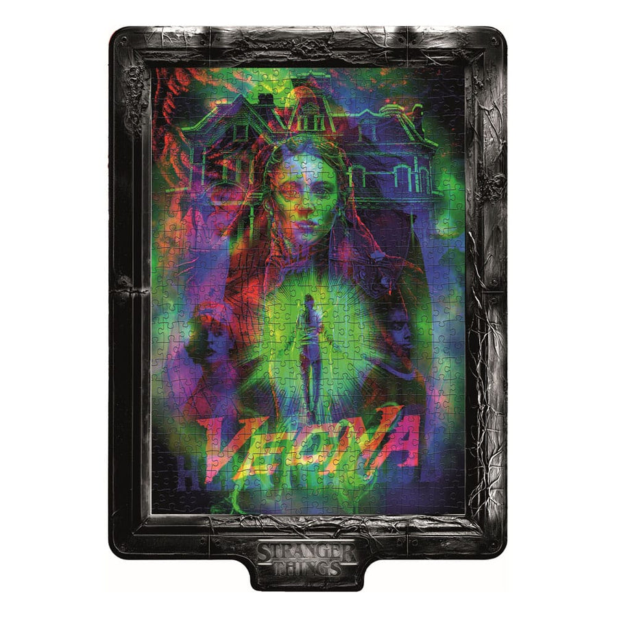 Stranger Things Metamorphic Art Collection Jigsaw Puzzle with Light-Up Effect Vecna (520 pieces)