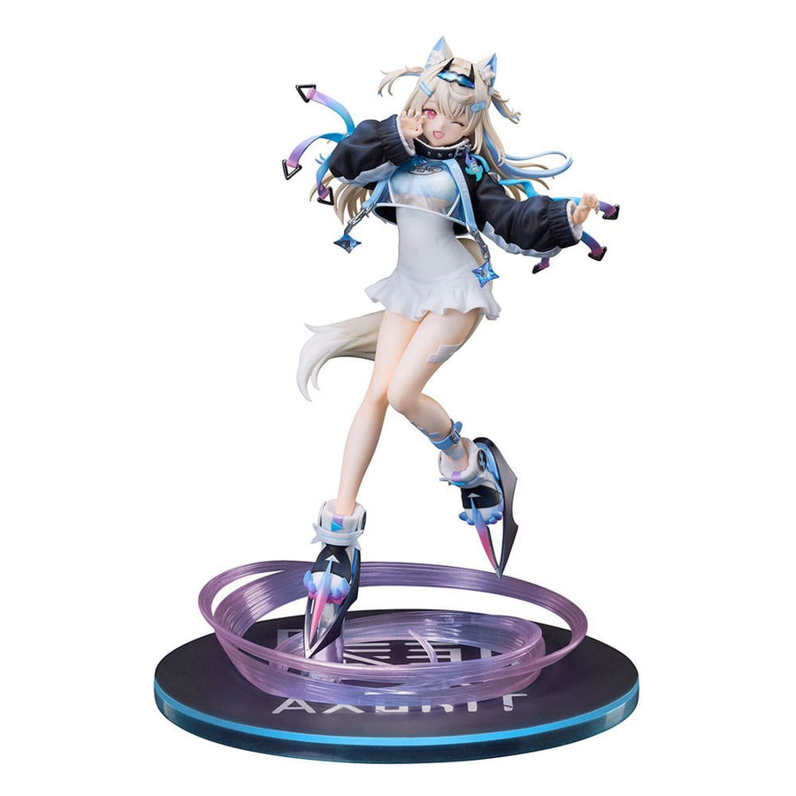 Hololive Production PVC Statue 1/7 Advent Fuwawa Abyssgard AXGRIT Ver. Standard Edition 27 cm