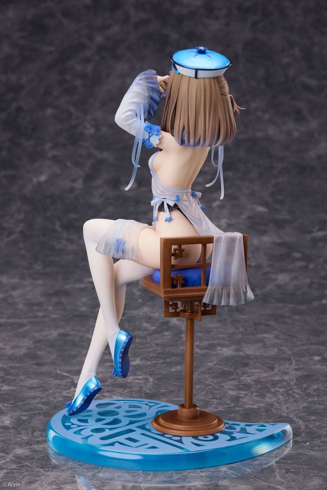 Original Character PVC Statue 1/7 Blue jiangshi Illustration by Anmi 21 cm