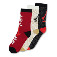 Assassin´s Creed Shadows Socks 3-Pack Crew 39-42