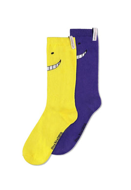 Assassination Classroom Socks 2-Pack Koro-Sensei 43-46