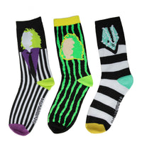 Beetlejuice Socks 3-Pack