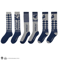 Harry Potter Knee-high socks 3-Pack Ravenclaw