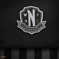 Wednesday Backpack Nevermore Academy Black