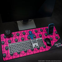 Squid Game Desk Pad Front Man and Guards