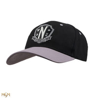 Wednesday Curved Bill Cap Nevermore Academy Black