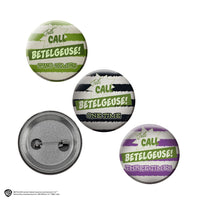 Beetlejuice Pin Badges 6-Pack