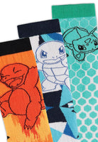 Pokemon Socks 3-Pack Crew 39-42