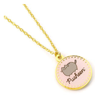 Pusheen Pendant & Necklace Pink Name