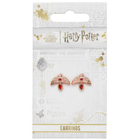 Harry Potter Earrings Fawkes (Gold plated)