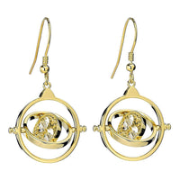 Harry Potter Drop Earrings Time Turner (gold plated)