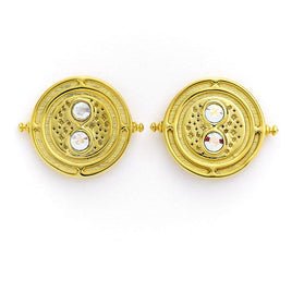 Harry Potter Earrings Time Turner (gold plated)