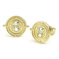 Harry Potter Earrings Time Turner (gold plated)