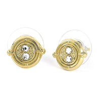 Harry Potter Earrings Time Turner (gold plated)