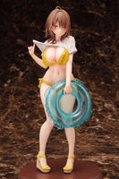 Original Illustration by Vispo Statue 1/6 Deatte Toku Suru Onnanoko Tokujo-chan Hinako Ootori illustration Nekomugi 28 cm