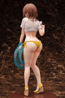 Original Illustration by Vispo Statue 1/6 Deatte Toku Suru Onnanoko Tokujo-chan Hinako Ootori illustration Nekomugi 28 cm