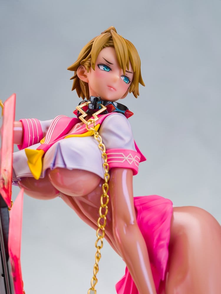 Original Character Mahou Shoujo Series Statue 1/6 Rui Asuka Pink Summer Sailor Ver. Illustration by Raita 29 cm