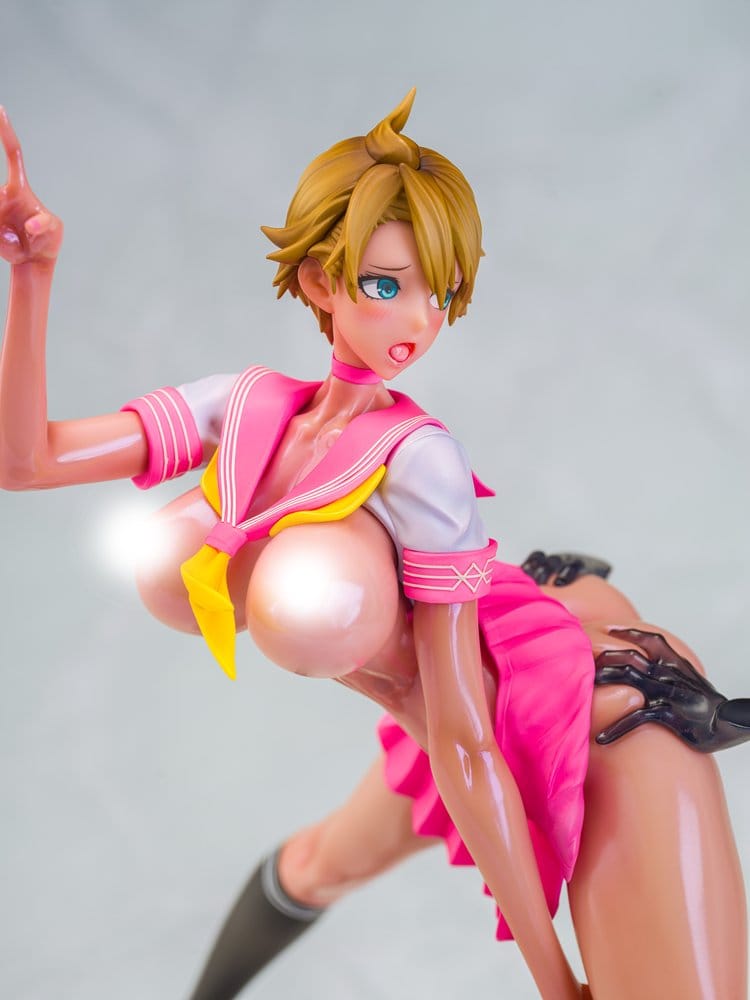 Original Character Mahou Shoujo Series Statue 1/6 Rui Asuka Pink Summer Sailor Ver. Illustration by Raita 29 cm