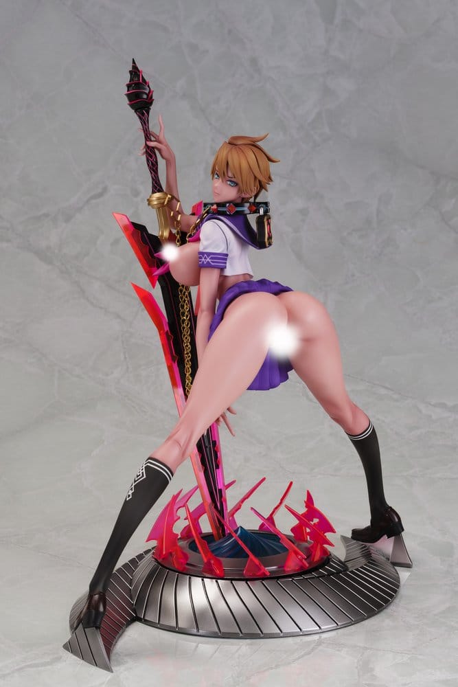 Original Character Mahou Shoujo Series Statue 1/6 Rui Asuka Summer Sailor Uniform Ver. Illustration by Raita 29 cm