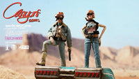 Death Gas Station Series Action Figures Canyon Sisters: Mrs. T & Ms. L 15 cm