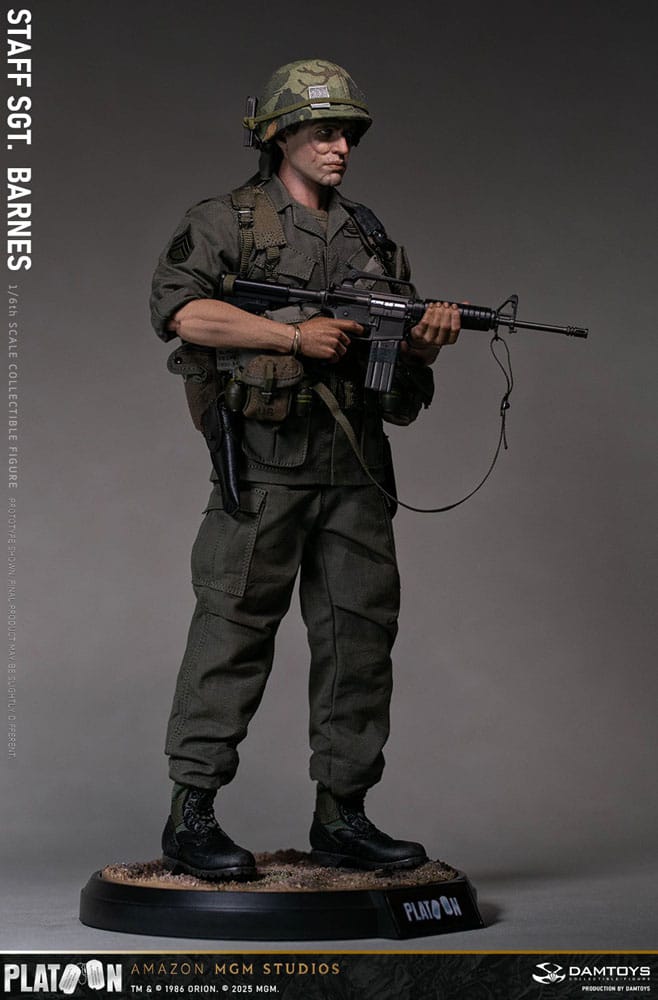 Platoon Action Figure 1/6 Staff Sergeant Barnes 30 cm