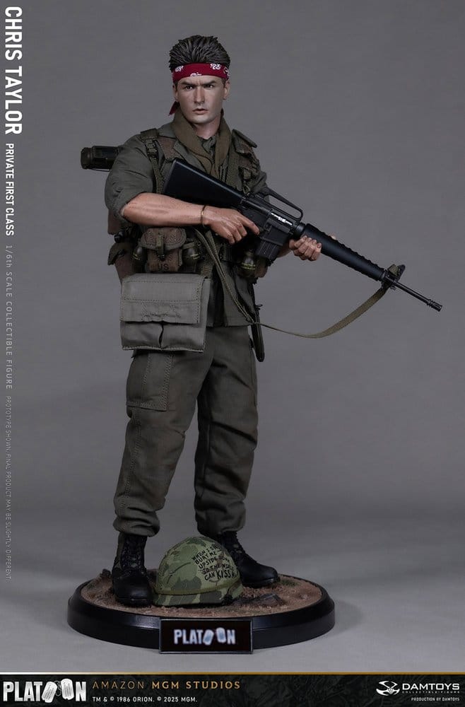 Platoon Action Figure 1/6 Chris Taylor 30 cm