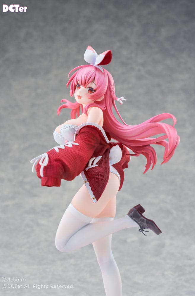 Rosuuri Original Character PVC Statue 1/7 White Rabbit Rosu Swimsuit Ver. 25 cm