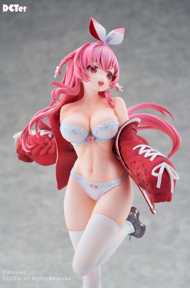 Rosuuri Original Character PVC Statue 1/7 White Rabbit Rosu Swimsuit Ver. 25 cm