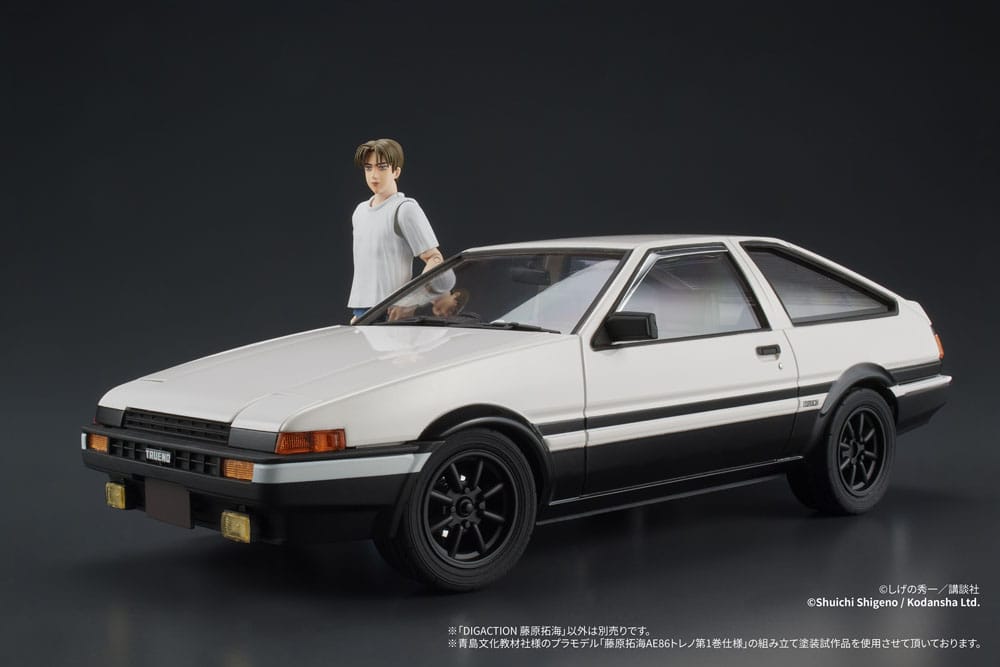 Initial D Digaction Action Figure Takumi Fujiwara 7 cm