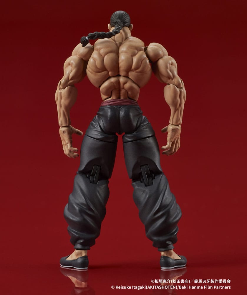 Baki Hanma Digaction Action Figure Retsu Kaioh 7 cm