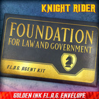 Knight Rider Gift Box F.L.A.G Agent Kit