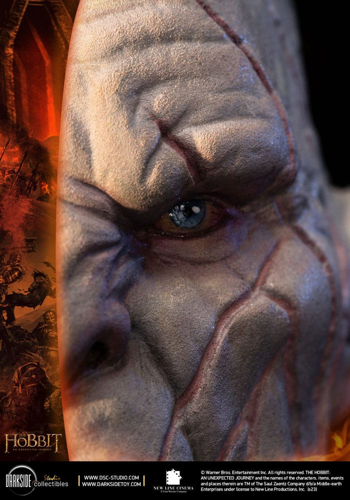 The Hobbit MS Series Statue 1/3 Azog The Defiler John Howe Signature Edition Edition 90 cm