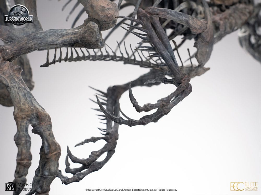 Jurassic World ECC Elite Creature Line Statue 1/12 Indominus Rex Skeleton Bronze 35 cm