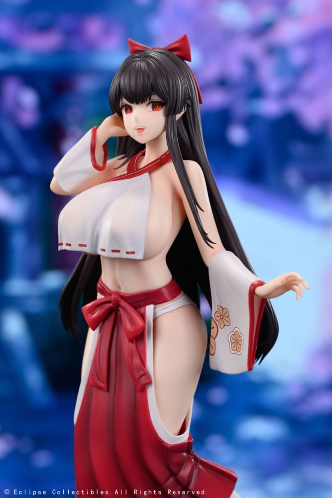 Original Character PVC Statue 1/7 Kasuga Miko Misaki 28 cm