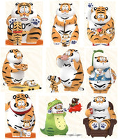 I Am Not Fat Tiger Roaring Love Series Mini Figures 9 cm Display (8)