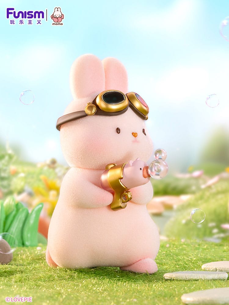 Momo Bunny Strawberry Town Series Mini Figures 9 cm Display (8)
