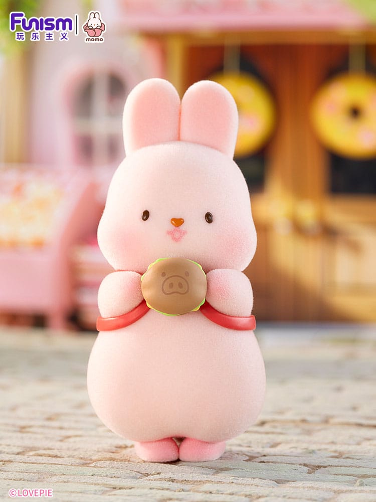 Momo Bunny Strawberry Town Series Mini Figures 9 cm Display (8)