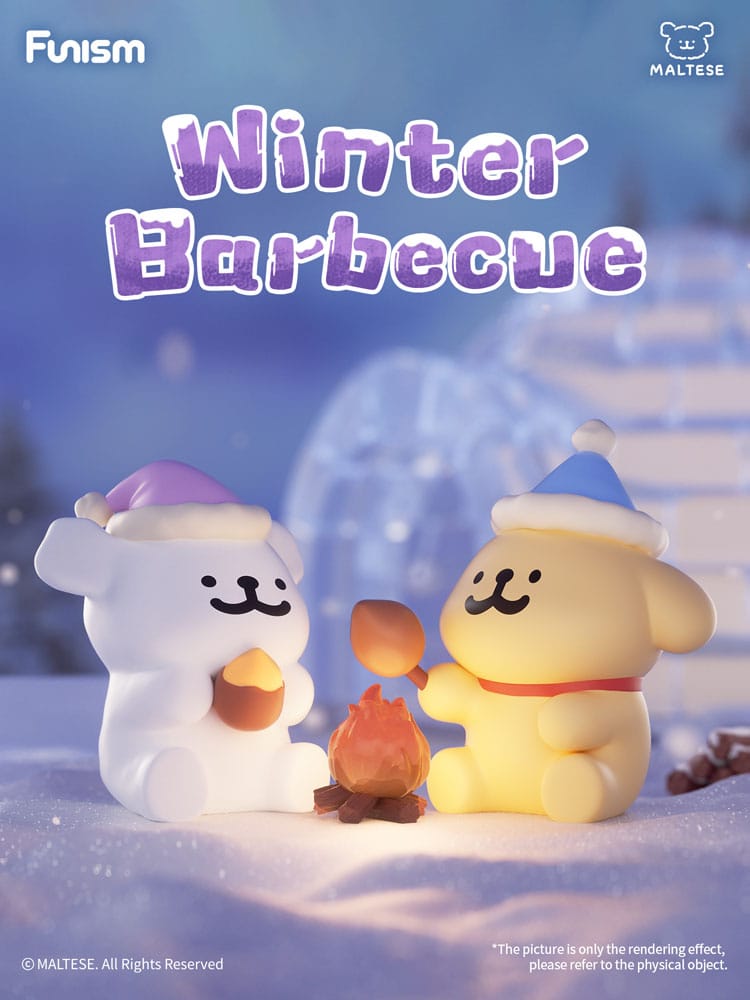 Maltese Cuddly Moments Series Mini Figures 9 cm Display (8)