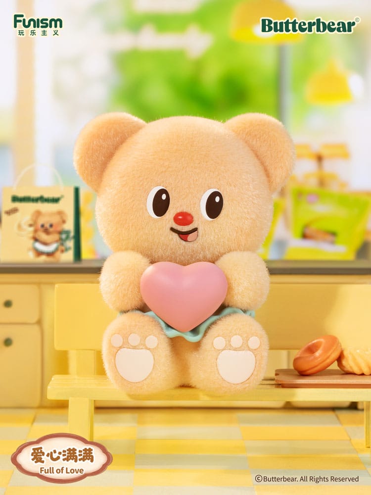 Butterbear Operating Day Series Mini Figures 9 cm Display (8)