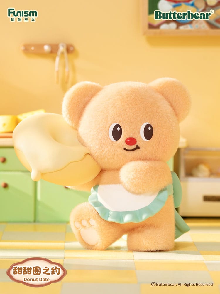 Butterbear Operating Day Series Mini Figures 9 cm Display (8)