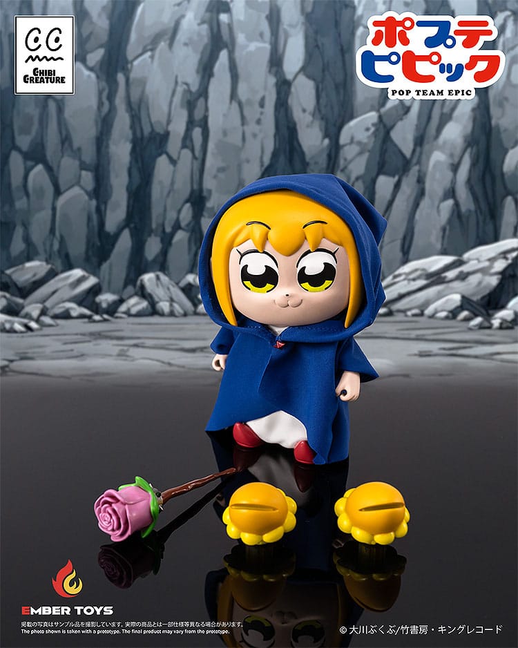 Pop Team Epic Vinyl Figures 2-Pack Chibi Creature Popuko & Pipimi Shining Shoulder Ver.