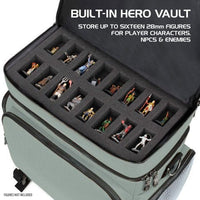 Enhance Tabletop Series Collectors Edition Adventurer's Travel Bag Silver