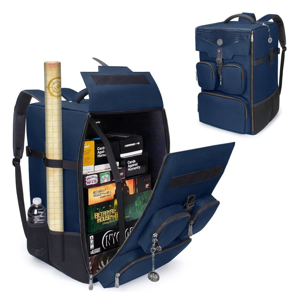 Enhance Board Game Backpack Collector's Edition Blue