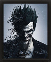 Batman Arkham Origins Framed 3D Effect Poster Pack Batman vs. Joker 26 x 20 cm (3)