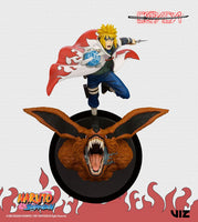 Naruto Shippuden PVC Statue 1/8 Minato Namikaze Vs Nine Tailed Fox 41 cm