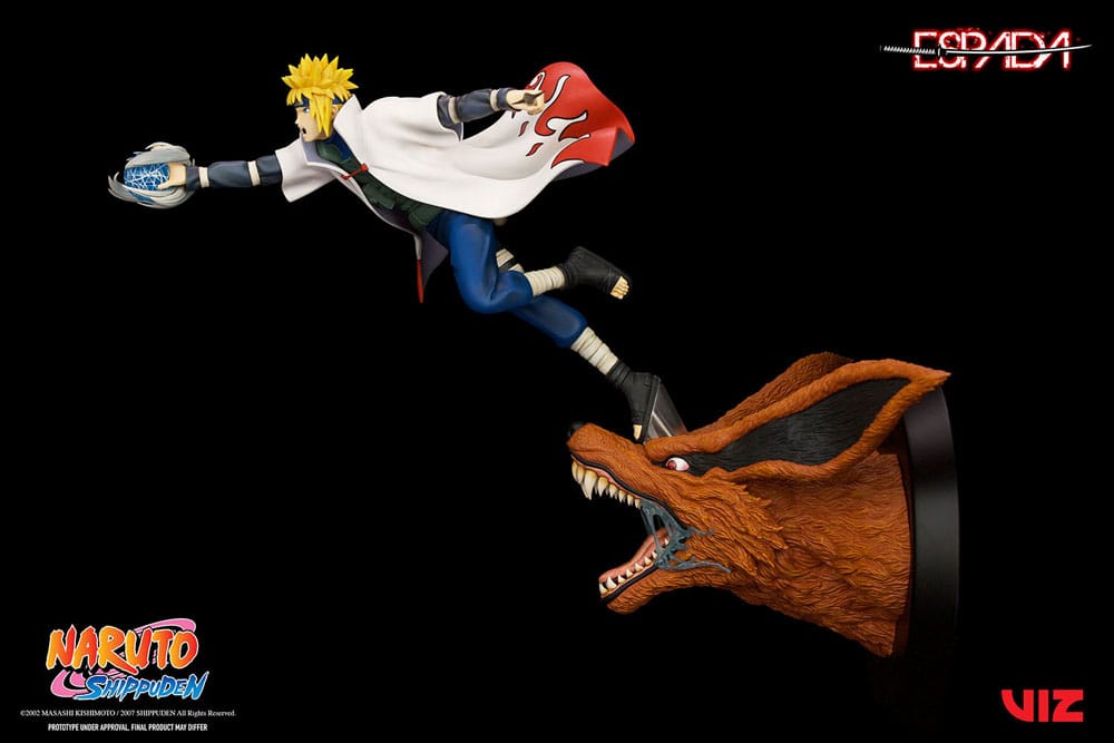 Minato Namikaze (Naruto Shippuden) Minato Namikaze Vs Nine Tailed Fox
