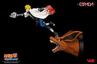 Naruto Shippuden PVC Statue 1/8 Minato Namikaze Vs Nine Tailed Fox 41 cm