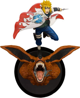 Naruto Shippuden PVC Statue 1/8 Minato Namikaze Vs Nine Tailed Fox 41 cm