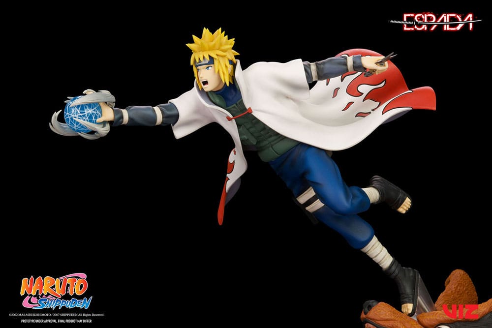Minato Namikaze (Naruto Shippuden) Minato Namikaze Vs Nine Tailed Fox