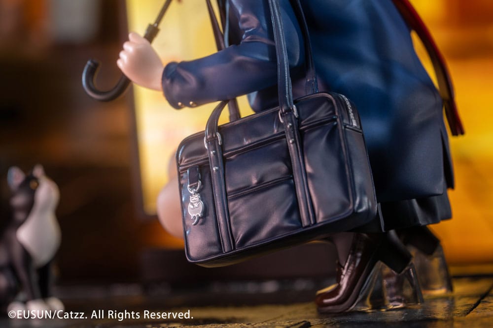 Original Character Statue 1/7 Rainy Day - Meeting Illustrated by Catzz 16 cm